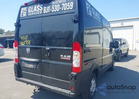 2016 Ram Promaster 2500 High Roof z USA, uszkodzony, nr VIN 3C6TRVCG5GE126582